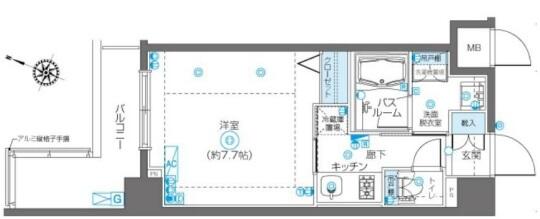 フェニックス飯田橋間取り図