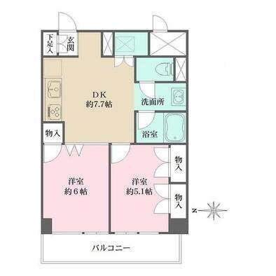 藤和護国寺コープ間取り図
