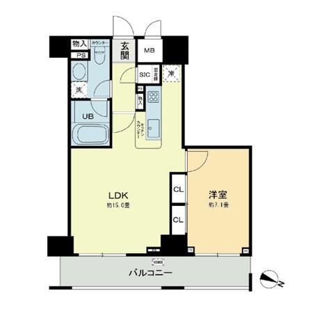 ベルファース本郷弓町間取り図