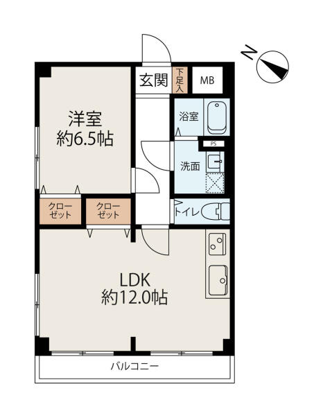 小石川コーポビアネーズ間取り図