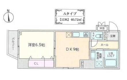 CAVE YUSHIMA間取り図