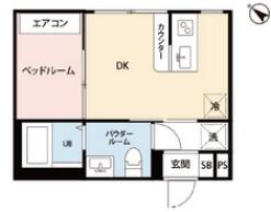 PLERUDE（プレリュード） 402号室 間取り図