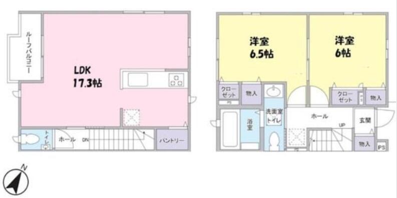 サンパティーク白山間取り図