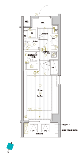 シーネクス本駒込間取り図