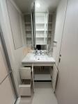 洗面台収納　343レジデンス後楽園（オープンレジデンシア）
