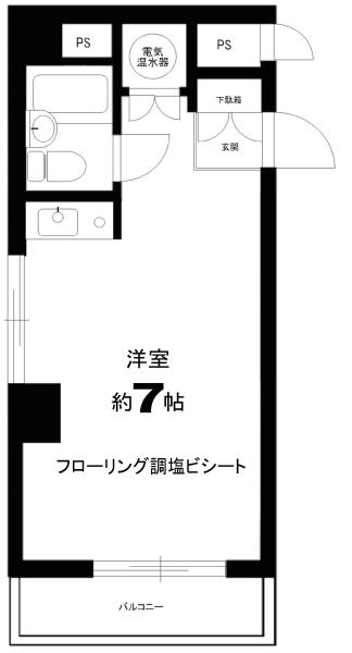 レガシー千駄木間取り図
