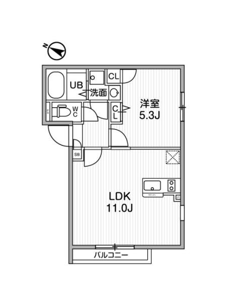 Alpha Prime 文京音羽North間取り図