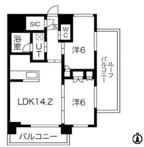 ビーロット千駄木レジデンス間取り図