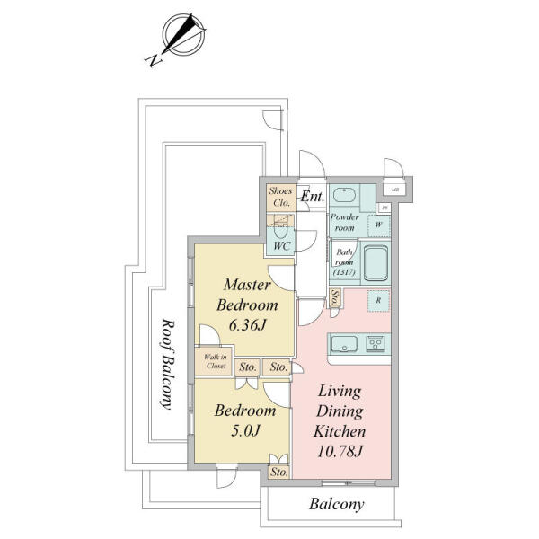 Live Casa 文京千石I間取り図