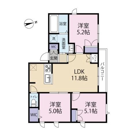 （仮称）目白台2丁目メゾン間取り図