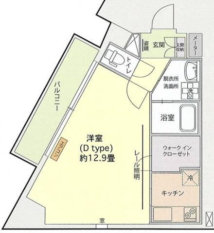 コルニーチェ小石川間取り図