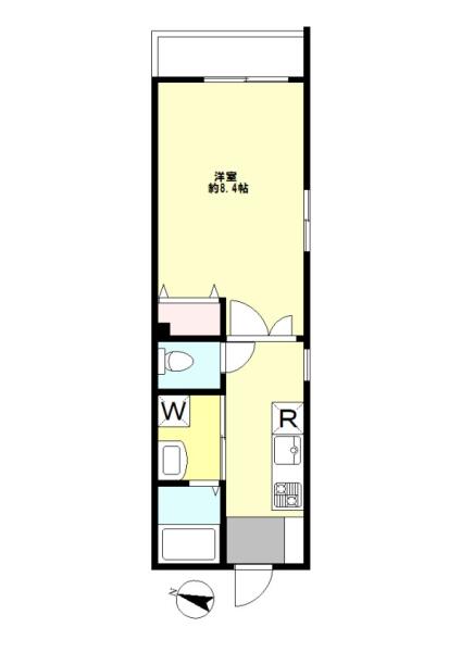 サンピア東大前間取り図