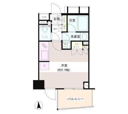 ドルフ後楽園ステーションフロント間取り図