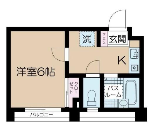 グリーンヒルズ泰明 307号室 間取り図