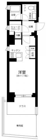 カーサスプレンディッド小石川間取り図