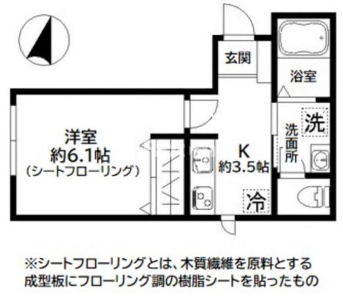 CasA.O（カーサオー）間取り図