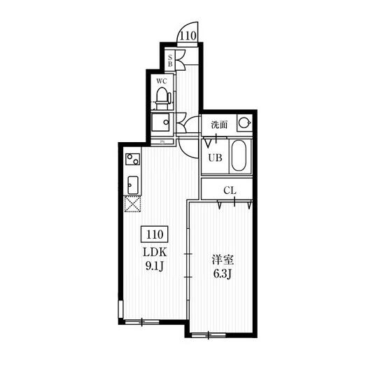 ミハス新大塚間取り図