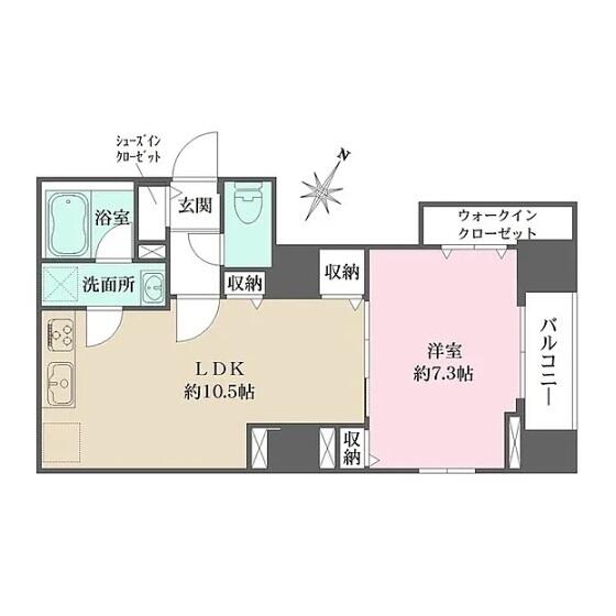 WHARF文京茗荷谷間取り図