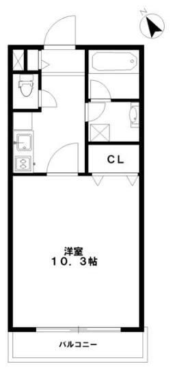 シュエット神楽坂間取り図