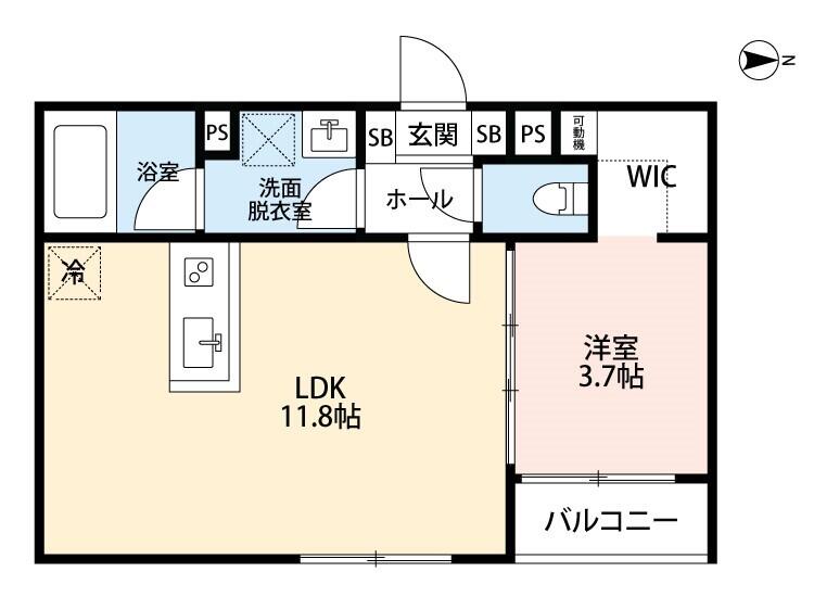J’sコート文京千駄木間取り図