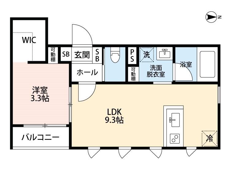 J’sコート文京千駄木間取り図