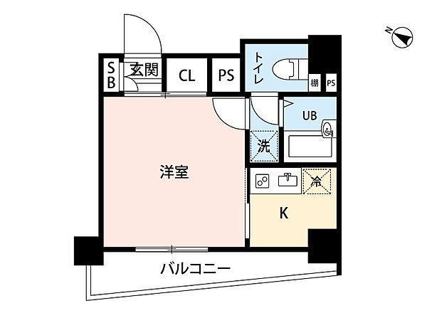 スカイコート九段下間取り図