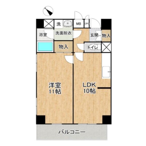 メイフラワー西片間取り図