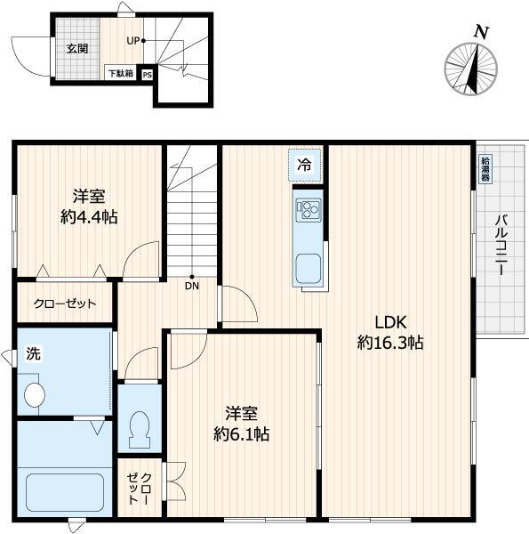 リーベ　千駄木間取り図