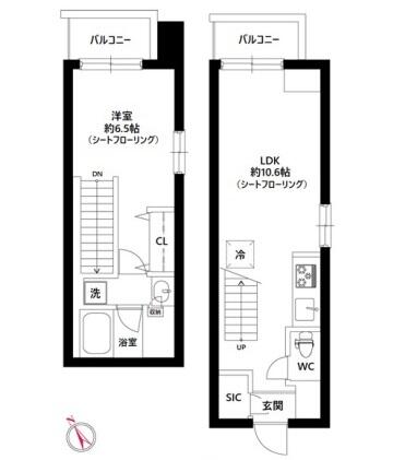 La Perla Bunkyo-Koishikawa（ラ・ペルラ文京小石川）間取り図
