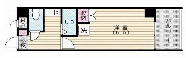 アスパ小石川間取り図