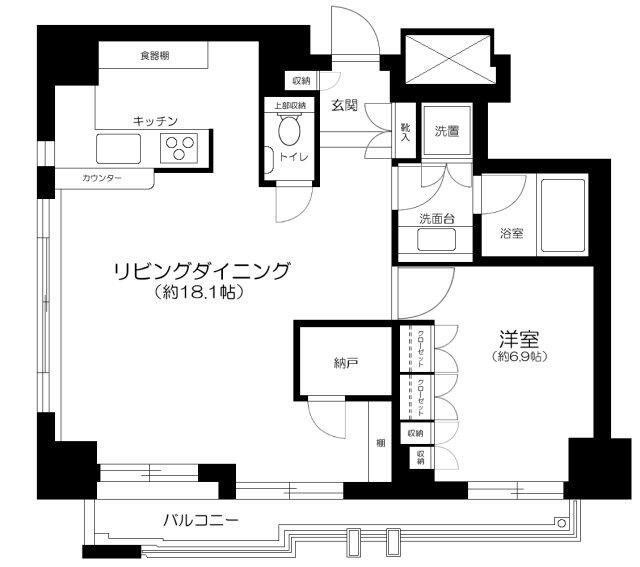 サンウッド目白台間取り図