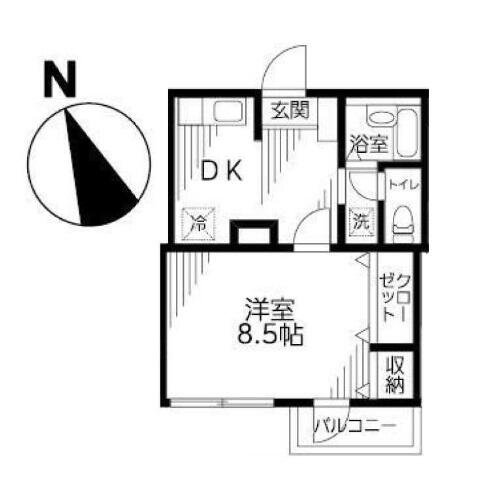 SENDAGI GARDEN間取り図