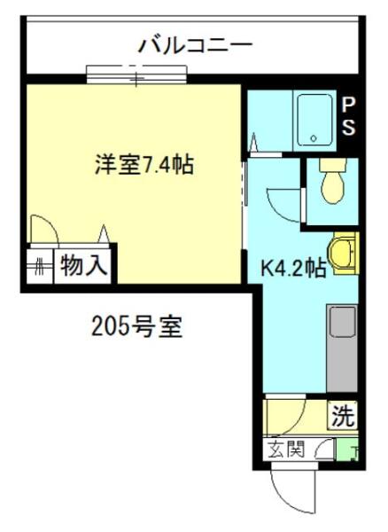 カーサ・ルネス間取り図