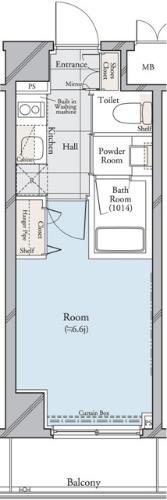 コンシェリア後楽園間取り図