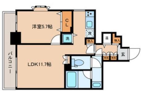 Crest本郷　(クレスト本郷)間取り図