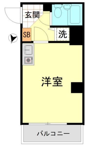 ハイシティ本郷菊坂間取り図