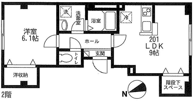 アーク江戸川橋間取り図