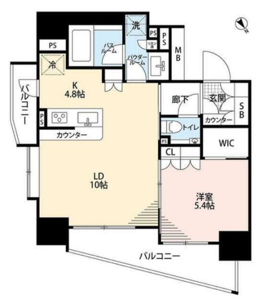 ガーラ・レジデンス文京白山間取り図