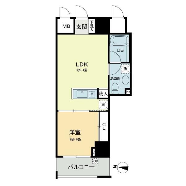 ベルファース本郷弓町間取り図