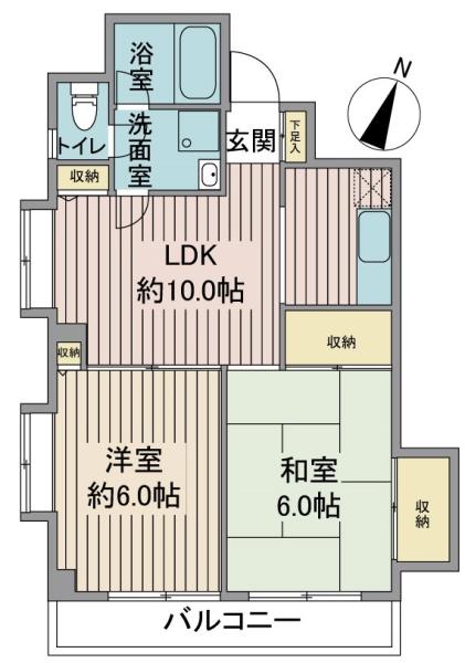 グリーンヒル文京間取り図