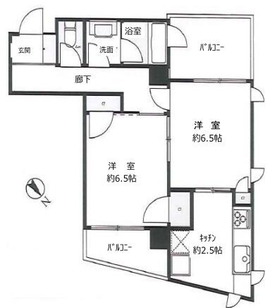 小石川Jフラッツ間取り図