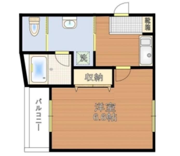 ラ・ベルドンヌ間取り図