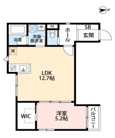 J’sコート文京千駄木 101号室 間取り図