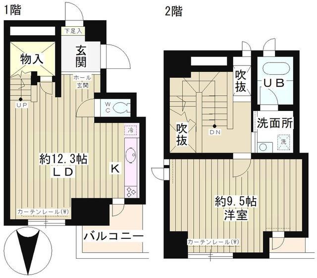 ツインビュー御茶ノ水間取り図
