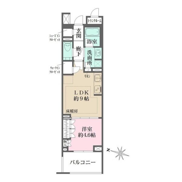 ザ・パークハウス文京白山間取り図