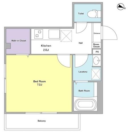 フレスコ文京茗荷谷EAST間取り図