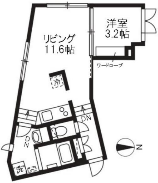 アレーロ江戸川橋間取り図
