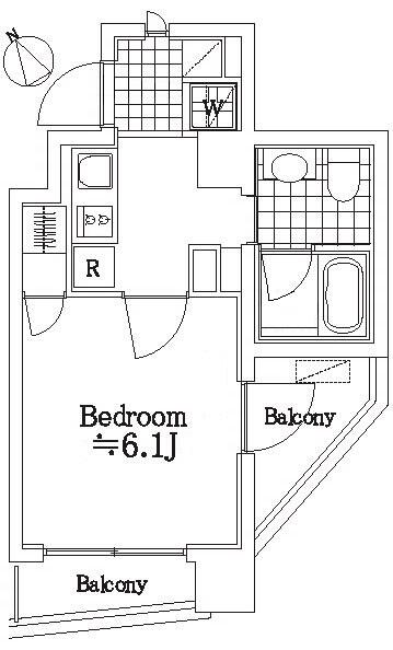 フロントシティ文京間取り図