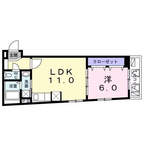 グランボヌール茗荷谷間取り図