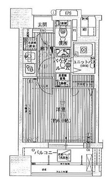 プレサンス本駒込アカデミア間取り図